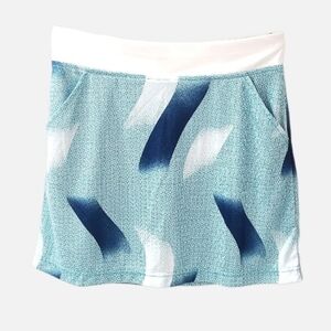 Grand Slam Comfort Stretch Athletic Golf Skort in Bluebird Sz XS NWT